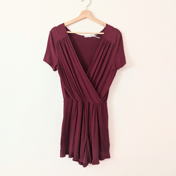 Urban Outfitters Kimchi Blue Surplice Romper - Picture 2 of 9